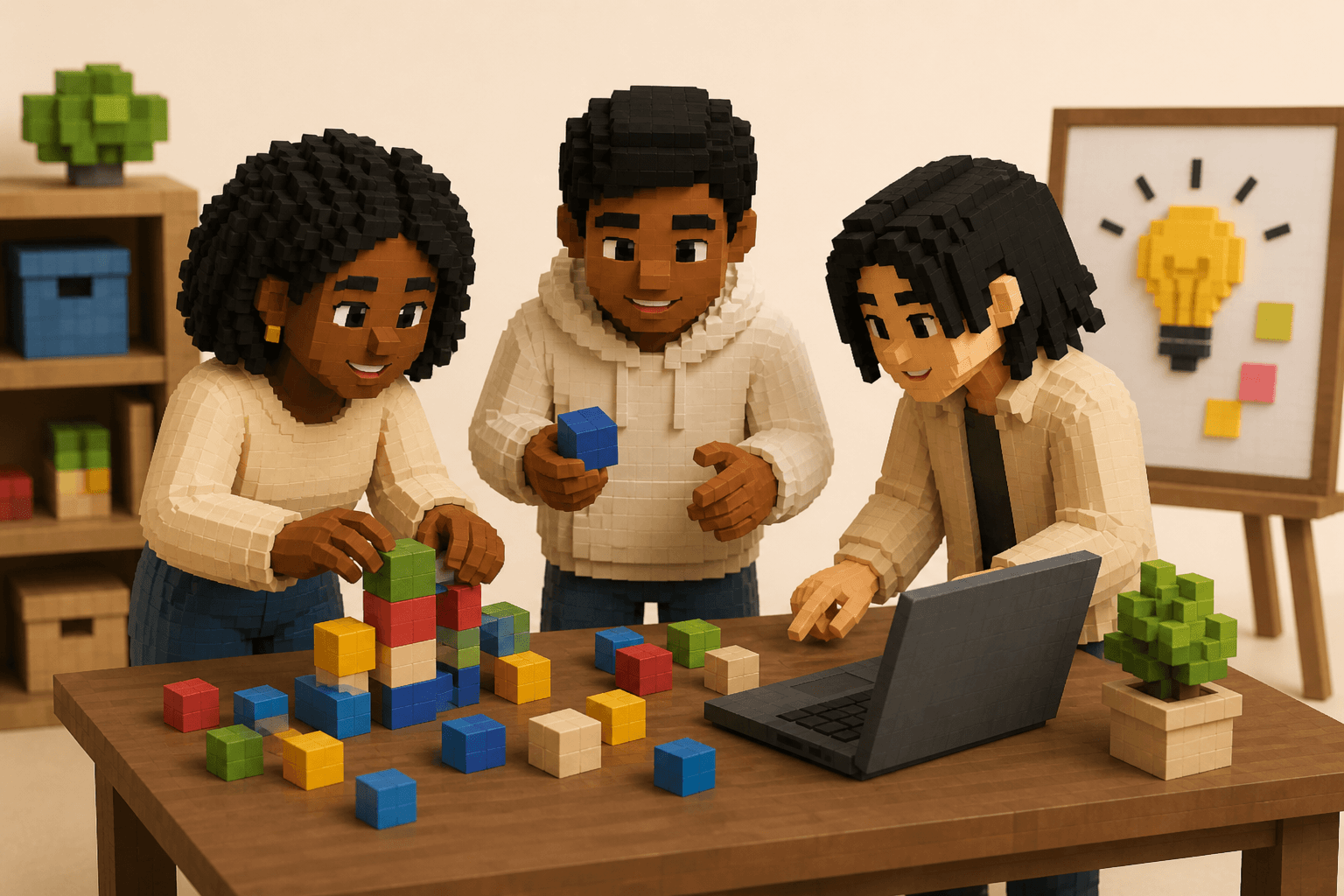 Student workshop collaboration
