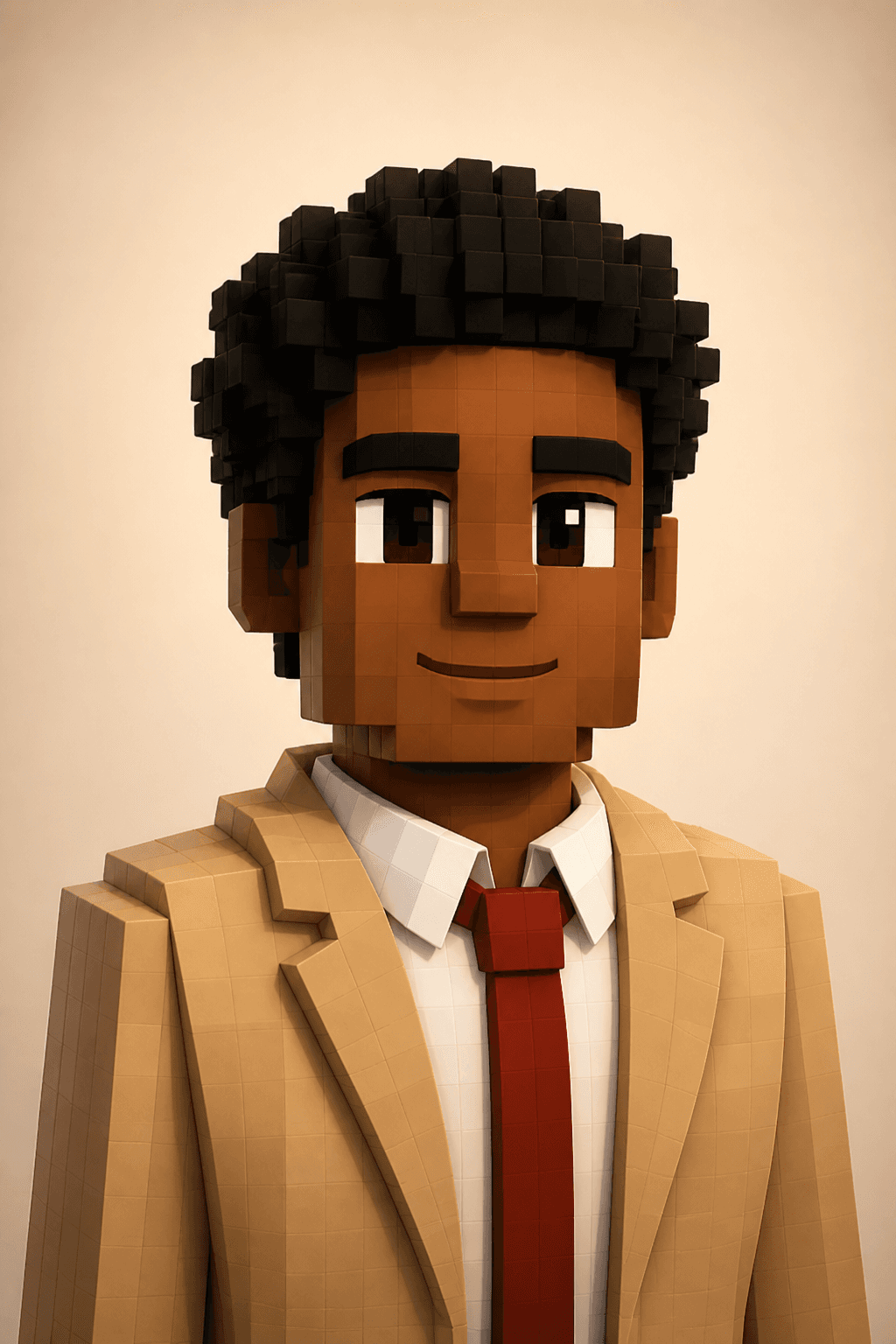 Young Black professional ready for a LinkedIn headshot and career visibility